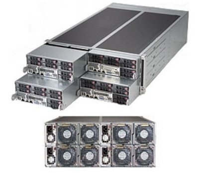 Server Supermicro SuperServer F628R2-FC0 (Black) (SYS-F628R2-FC0) E5-2603 v3 (Intel Xeon E5-2603 v3 1.60GHz, RAM 4GB, PS 1280W, Không kèm ổ cứng)