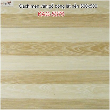 Gạch men vân gỗ bóng lát nền KAG-5376