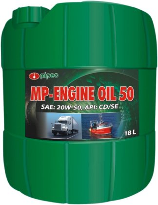 DẦU NHỜN ĐỘNG CƠ MP-ENGINE OIL EXTRA 50 CF4/SG THÙNG 18 LÍT