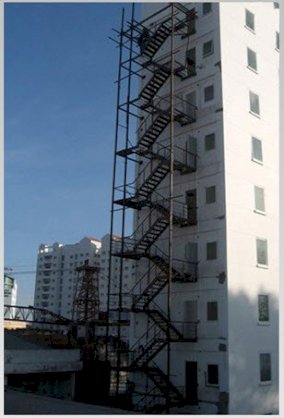 Cầu thang thoát hiểm Phạm Hoàn Hảo HTS-1006