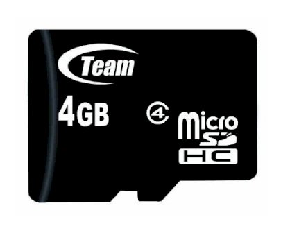 Thẻ nhớ Team Micro SDHC 4GB Class 4