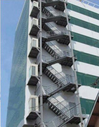 Cầu thang thoát hiểm Phạm Hoàn Hảo HTS-1010