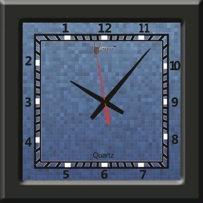  Lycans Anti 0188 Analog Wall Clock (Blue, Grey) 
