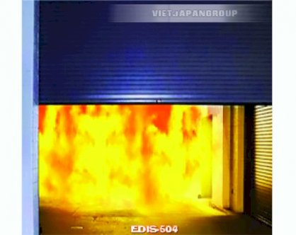 Cửa cuốn chống cháy Vietjapan edis-504