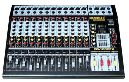 Âm ly Mixer nanomax EQ-1206FX