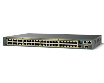 Cisco Catalyst 2960S 48 GigE, 4 x SFP LAN Base (2960S-48TS-L)