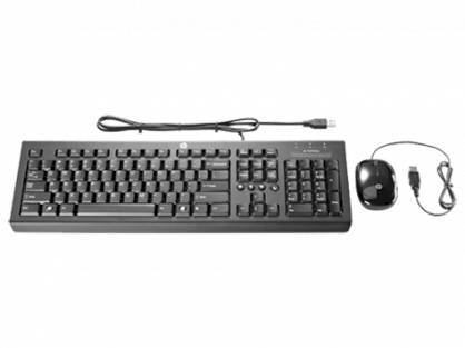 HP USB Essential Keyboard/Mouse Win 8 - H6L29AA