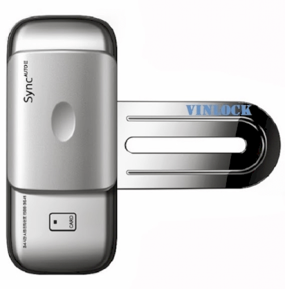Khóa điện tử cửa kính bằng thẻ từ SYNC auto card type