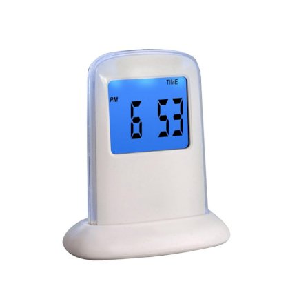 Power Plus Mini Push Panel Lcd Alarm Table Clock - A83