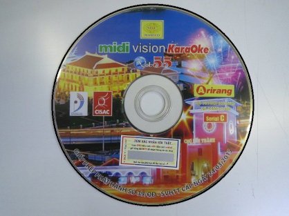 DVD Karaoke Arirang vol 55