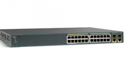 Cisco WS-C2960+24LC-L/S 24 ports