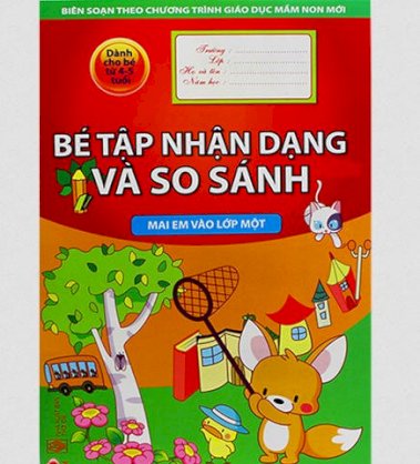 Mai em vào lớp 1 - Bé tập nhận dạng và so sánh