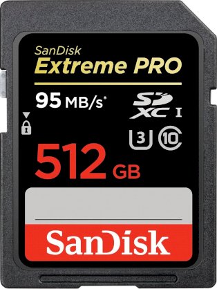 SanDisk Extreme Pro SDXC UHS-I U3 512GB (SDSDXPA-512G-G46)