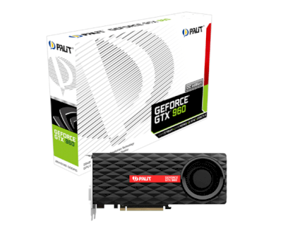 Palit GeForce GTX 960 OC (NE5X960S1041-2060F) (Nvidia GeForce GTX 960, 2048MB GDDR5, 128bit, PCI-E 3.0 x 16)