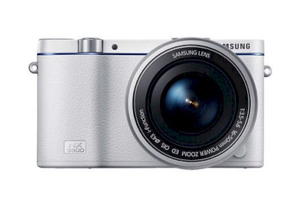 Samsung NX3300 White (Samsung 16-50mm F3.5-5.6 ED OIS) Lens Kit