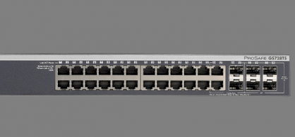 NetGear GS728TSB-100EUS ProSAFE 24-port Gigabit Stackable Smart Switches