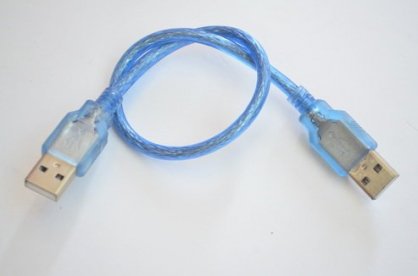Dây 2 đầu USB màu xanh