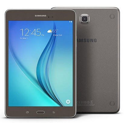 Samsung Galaxy Tab A 9.7 (SM-T555) (Quad-Core 1.2GHz, 2GB RAM, 32GB Flash Driver, 9.7 inch, Android OS v5.0) WiFi 4G LTE Smoky Titanium