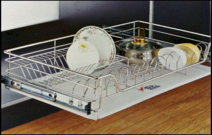 Ray inox cao cấp đựng chén đĩa cho tủ bếp dưới 600-700-800-900