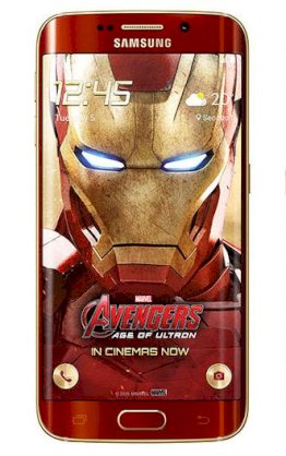 Samsung Galaxy S6 Edge Iron Men Limited Edition (Galaxy S VI Edge Iron Men)