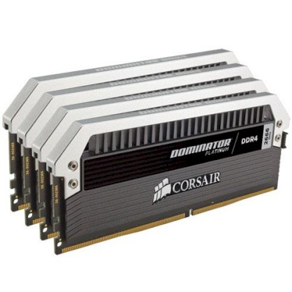 RAM Corsair DDR4 (4 X 8GB) 32GB bus 2800MHz - CMD32GX4M4A2800C16 - Dominator Platinum with airflow