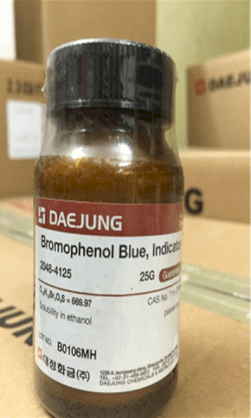 Daejung 0.1%-Bromophenol Blue solution - 500ml (115-39-9)