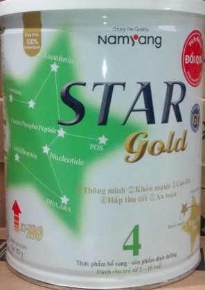 Sữa Star Gold 4 900g