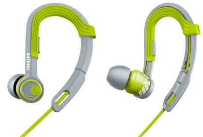 Tai nghe Philips ActionFit SHQ3300 Green/Grey