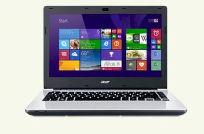 Acer Aspire E E5-411-P56B (NX.MQDAA.001) (Intel Pentium N3530 2.16GHz, 8GB RAM, 500B HDD, VGA Intel HD Graphics, 14 inch, Windows 8.1 64-bit)