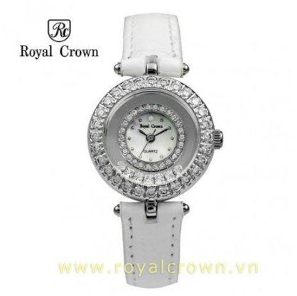 RC5308ST- White - Đồng hồ trang sức Royal Crown