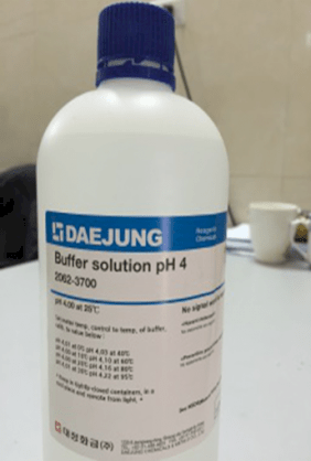 Daejung Buffer solution pH 4 - 1L
