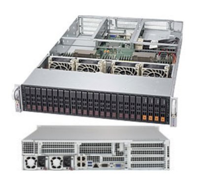 Server Supermicro SuperServer 2028U-E1CNR4T+ (Black) (SYS-2028U-E1CNR4T+) E5-2630L v3 (Intel Xeon E5-2630L v3 1.80GHz, RAM 8GB, 1000W, Không kèm ổ cứng)