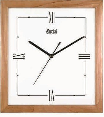 Ajanta 7277 Analog Wall Clock (Brown)