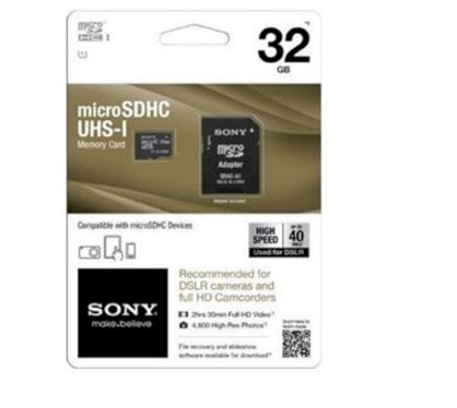 Thẻ nhớ Sony Micro SDHC-UHS1 32GB