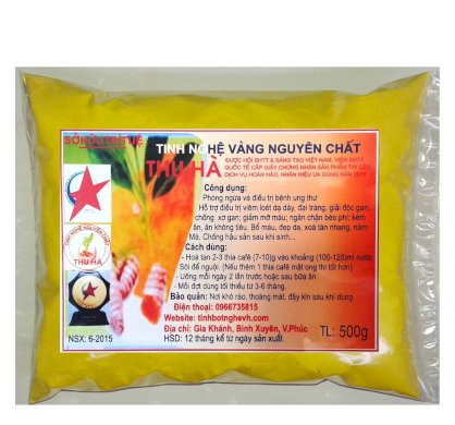 Tinh nghệ vàng curcumin 500g