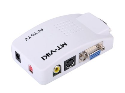 Bộ chuyển đổi VGA to Svideo,AV MT-PT01