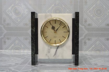 Đồng hồ để bàn bằng đá Mitsukoshi Japan