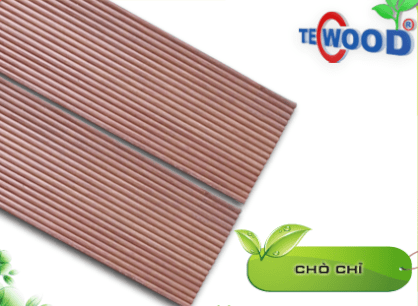 Sàn gỗ tự nhiên ngoài trời Chò Chỉ TecWood 20x100x1000mm