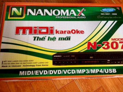 Đầu karaoke vi tính 6 số Naomax N-307