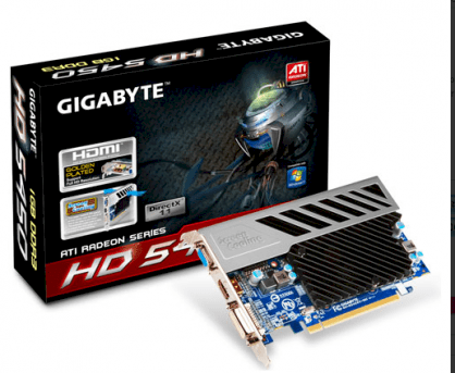 GIGABYTE HD-N5450-1GI (NVIDIA GeForce 5450, 1GB RAM, GDDR3, 64 bit, PCI Express 2.0)
