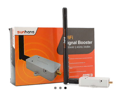 WiFi Signal Booster 2500mW 2.4GHz 34dBm