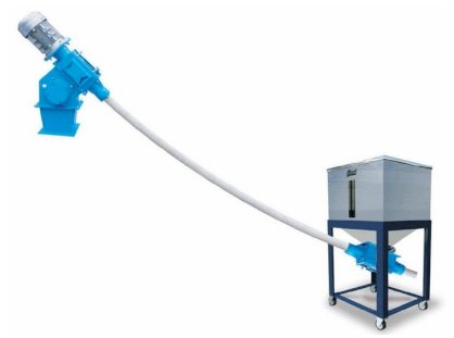 Máy hút bột kiểu lò xo rung 100Kg/h ZJF100