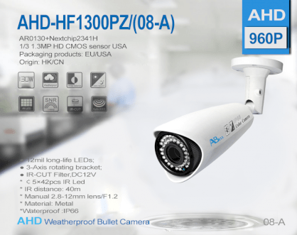 Camera Abell AHD-HF1300PZ/(08-A)