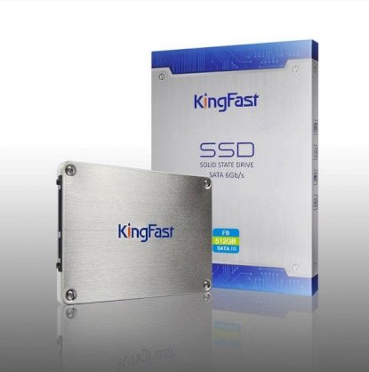 KingFast SSD 512GB F9 KF2710MCS08-512 SATA 3 General Form factor 2.5"