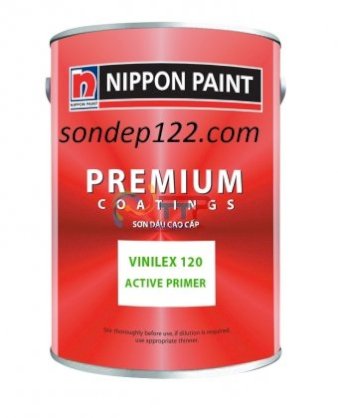 Sơn cho kim loại nhẹ và tráng kẽm Nippon Vinilex 120 Active Primer