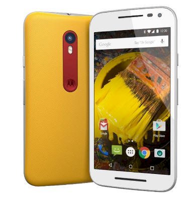 Motorola Moto G (3rd gen) 8GB Yellow