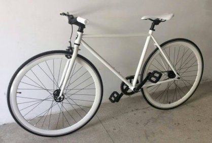 Xe Đạp Fixed Gear Trắng