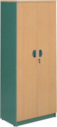Tủ tài liệu gỗ công nghiệp melamine Hòa Phát SV1960D (mầu vàng xanh)