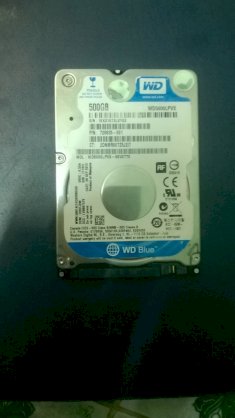 Western Digital Blue 500GB - 5400rpm - 8MB Cache - SATA 6.0 Gb/s