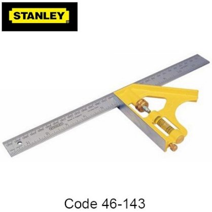 Thước ke vuông kết hợp 24in/600mm Stanley 46-143